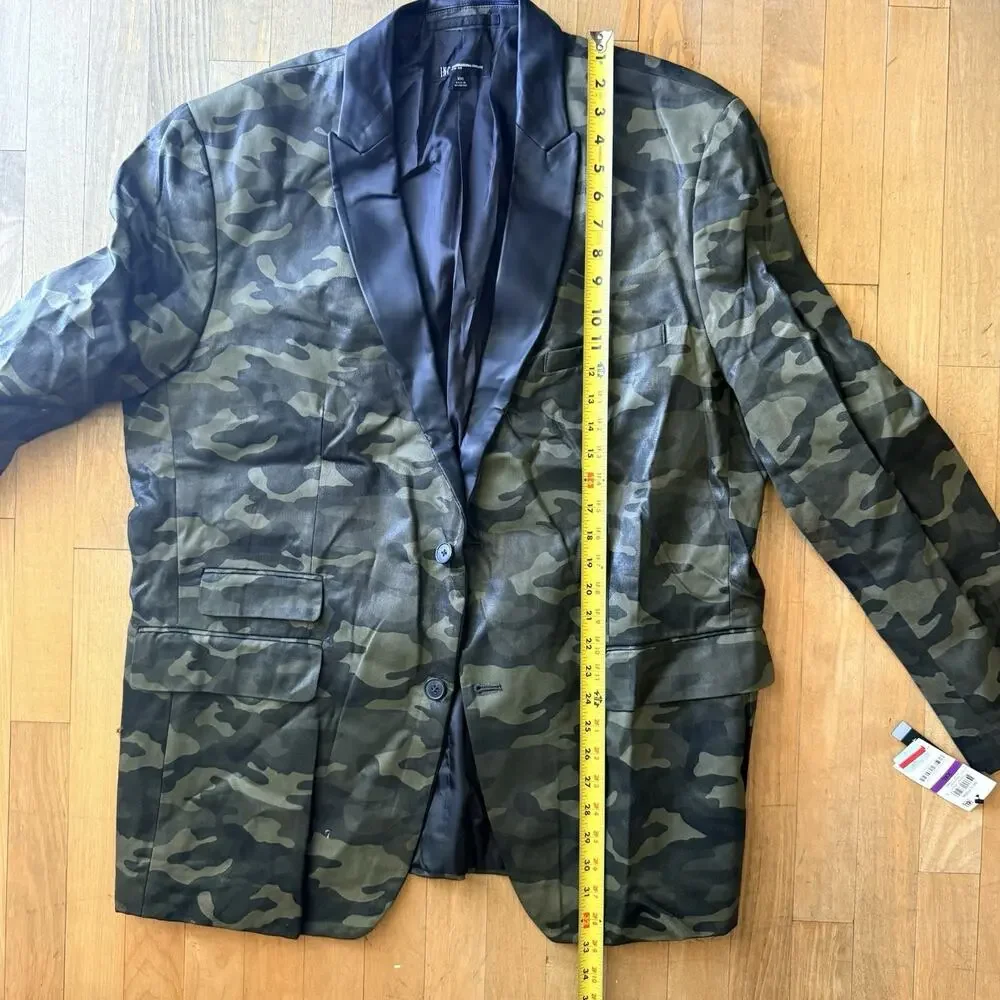 I.N.C. International Concepts Men's Slim-Fit Camouflage Blazer Size XXL